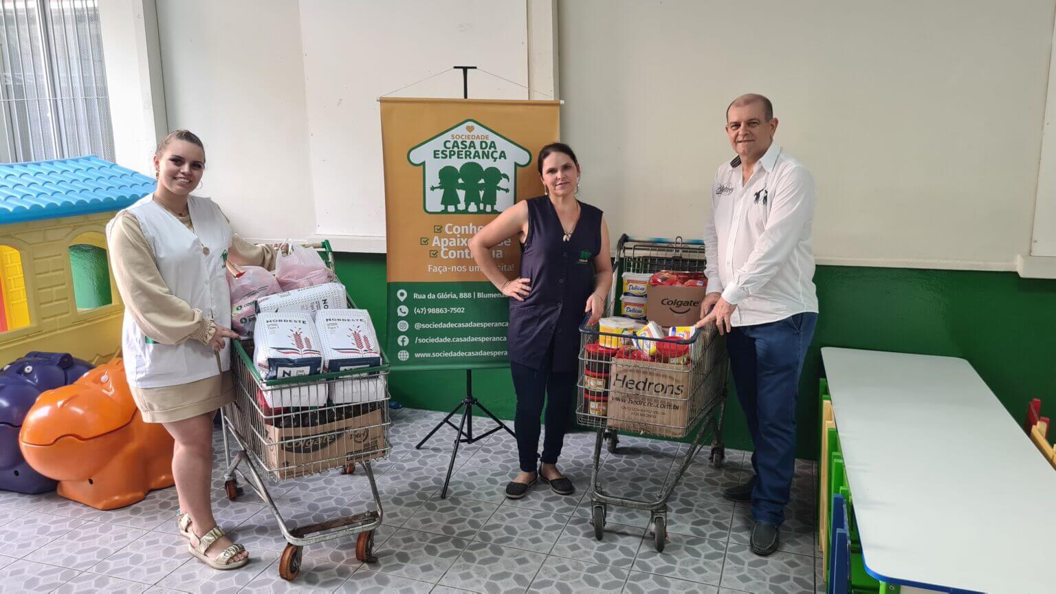 Entrega realizada – Casa da Esperança